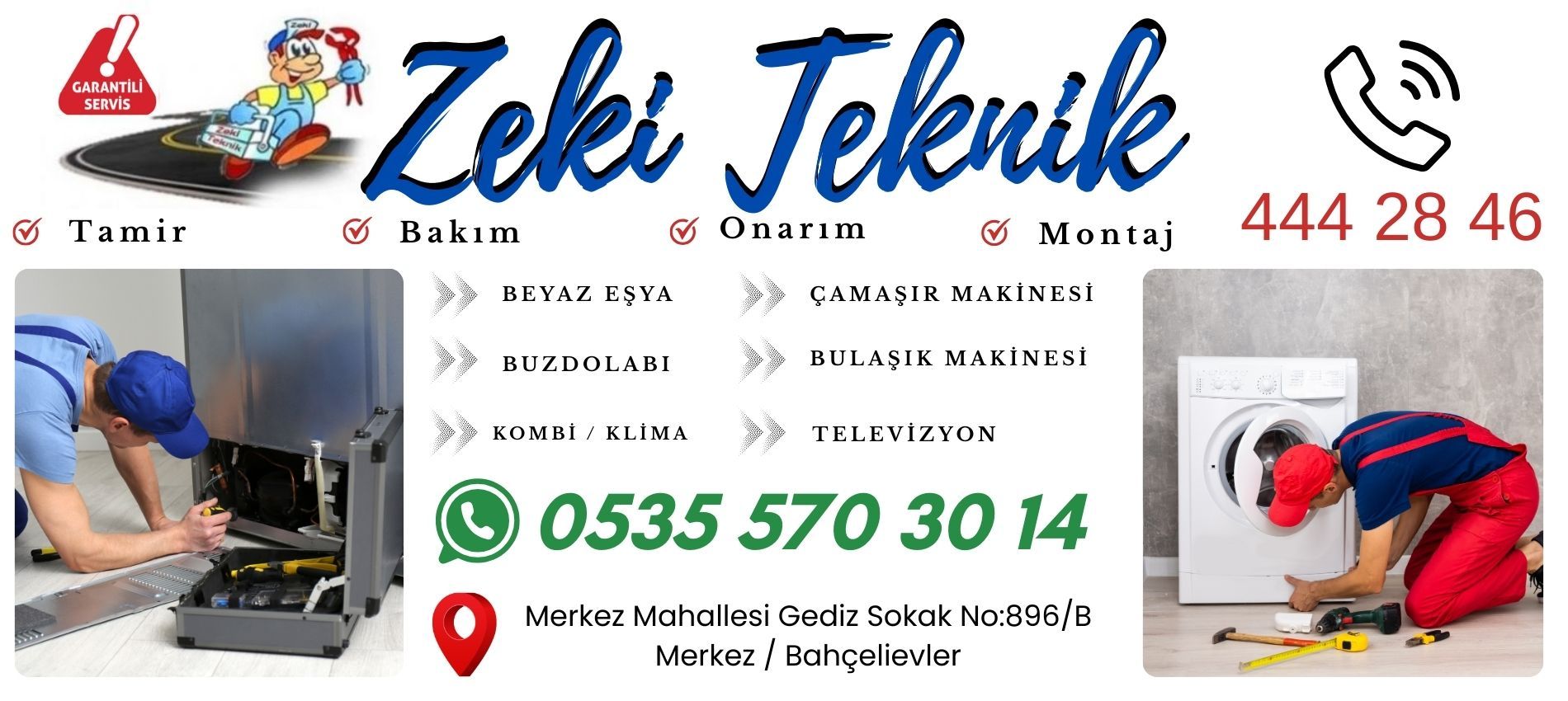 Bahçelievler Beyaz Eşya Tamircisi